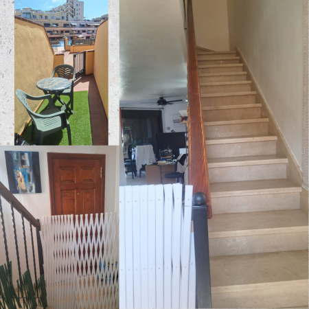 entrée, accès 1er étage 